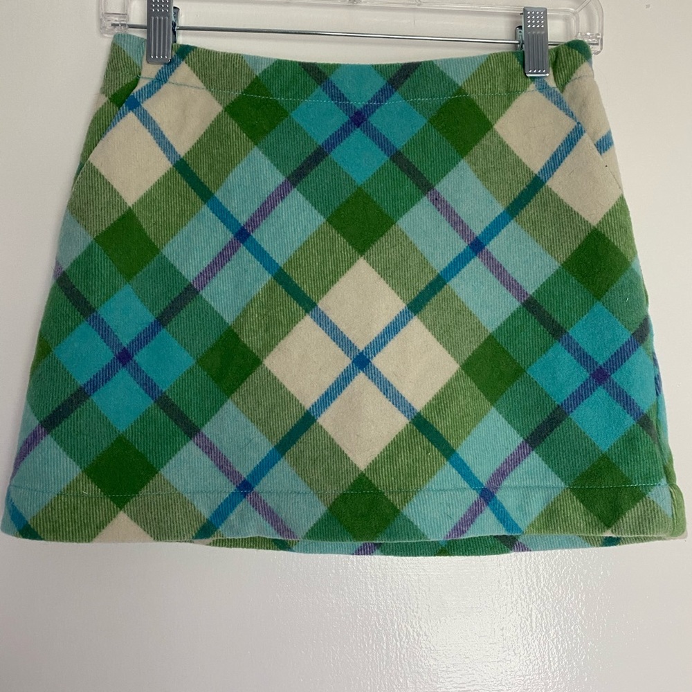 Gap Girls Plaid Mini Skirt